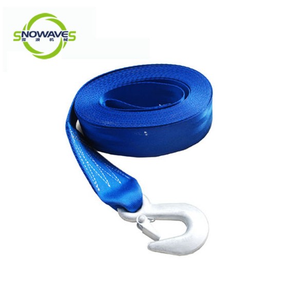 8m hand winch webbing with snap hook