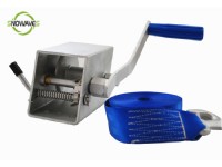 700lbs Hand Winch(webbing) Dacromet Removable