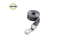 8M WEBBING（BLACK）WITH HOOK